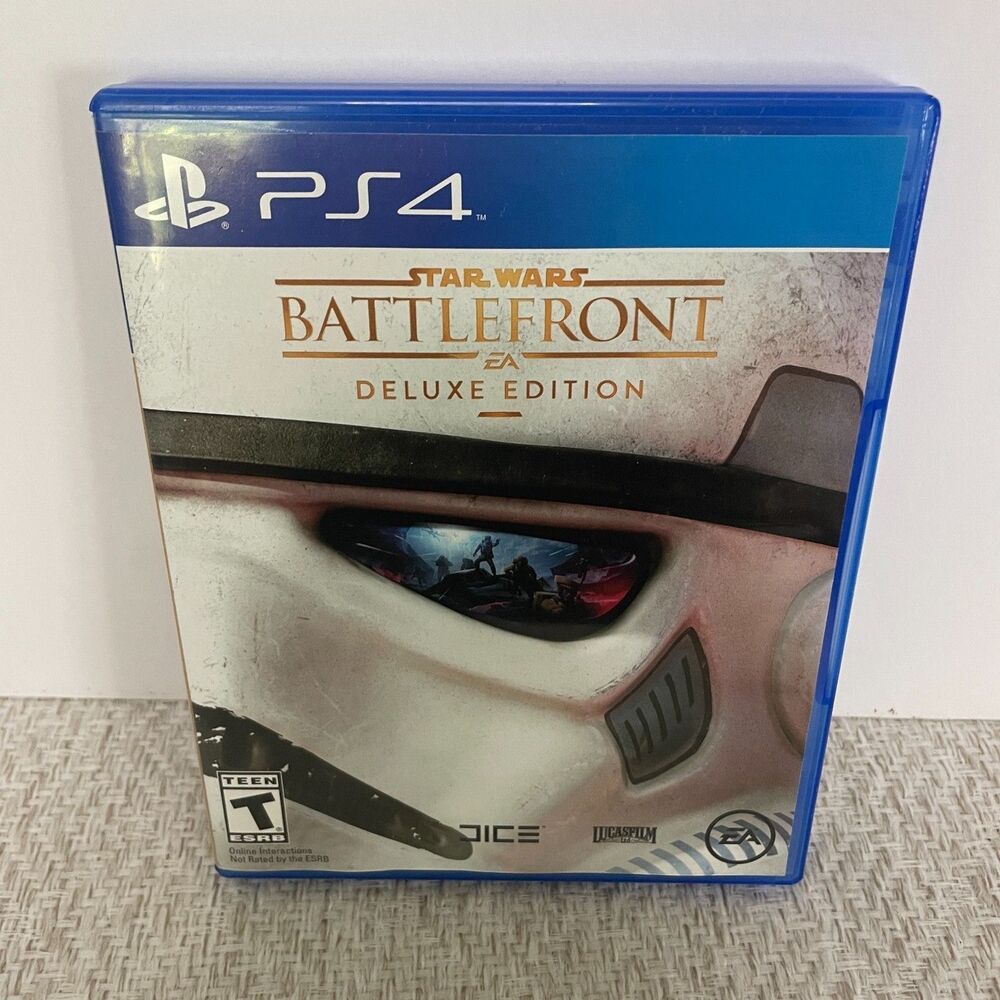 Star Wars Battlefront Video Game for Sony Playstation 4 Deluxe Edition